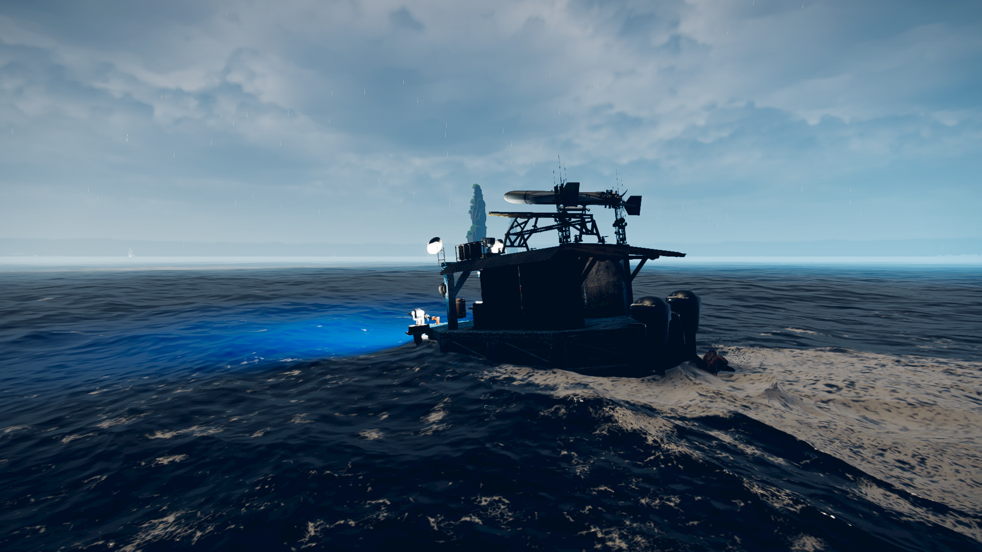 Floating scrap base screenshot