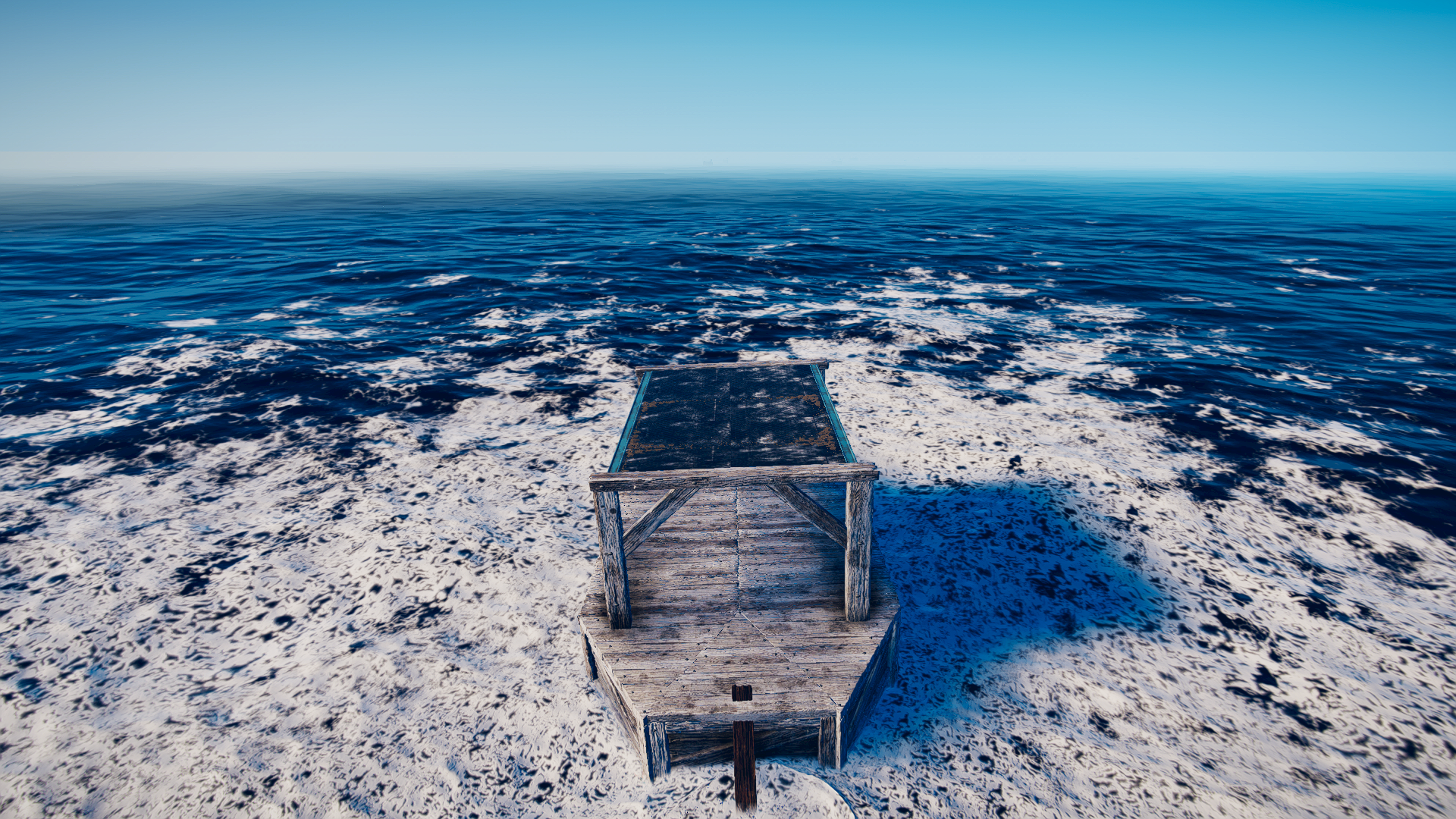 Ship customizing and sailing screenshot