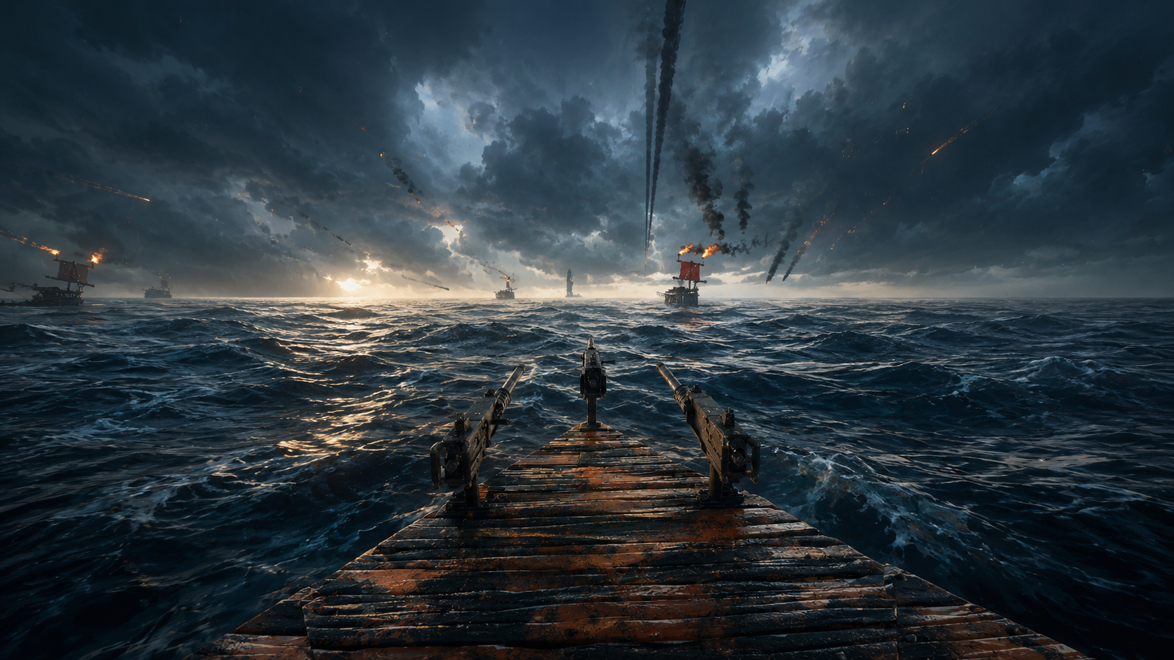 Storm and toxic seas screenshot
